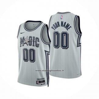 Maglia Orlando Magic Personalizzate Citta 2024-25 Bianco