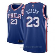 Maglia Philadelphia 76ers Jimmy Butler NO 23 Icon 2018-19 Blu