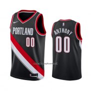 Maglia Portland Trail Blazers Carmelo Anthony #00 Icon Nero