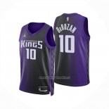 Maglia Sacramento Kings Demar Derozan No 10 Statement 2024-25 Viola