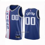 Maglia Sacramento Kings Personalizzate Citta 2023 24 Blu