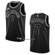 Maglia San Antonio Spurs Josh Richardson #33 Classic 2022-23 Nero