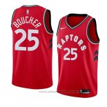 Maglia Toronto Raptors Chris Boucher NO 25 Icon 2018 Rosso