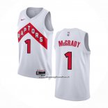 Maglia Toronto Raptors Tracy McGrady #1 Association 2022-23 Bianco