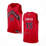 Maglia Toronto Raptors Vince Carter #15 Icon 2022-23 Rosso