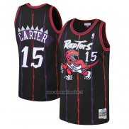 Maglia Toronto Raptors Vince Carter #15 Mitchell & Ness 1998-99 Nero