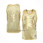 Maglia Toronto Raptors Vince Carter #15 Mitchell & Ness 1998-99 Or