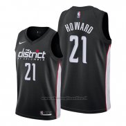 Maglia Washington Wizards Dwight Howard NO 21 Citta Edition Nero