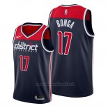 Maglia Washington Wizards Isaac Bonga NO 17 Statement Edition Blu