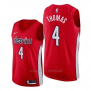 Maglia Washington Wizards Isaiah Thomas NO 4 Earned Rosso