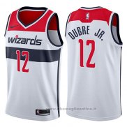 Maglia Washington Wizards Kelly Oubre Jr. NO 12 Association 2017-18 Bianco