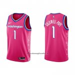Maglia Washington Wizards Kentavious Caldwell-pope #1 Citta 2022-23 Rosa
