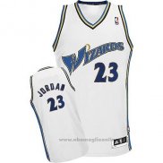 Maglia Washington Wizards Michael Jordan NO 23 Throwback Bianco