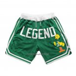 Pantaloncini Boston Celtics Larry Legend Throwback Verde