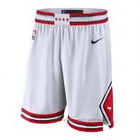 Pantaloncini Chicago Bulls Association 2018 Bianco