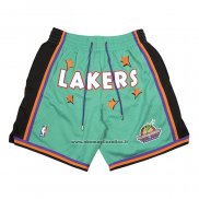 Pantaloncini Los Angeles Lakers Just Don Verde