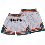 Pantaloncini San Antonio Spurs Citta Just Don Bianco