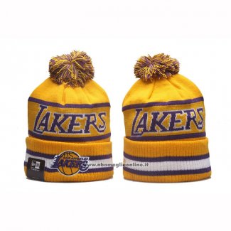 Berretti Los Angeles Lakers New Era Giallo
