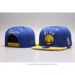 Cappellino Golden State Warriors Snapback Giallo Blu
