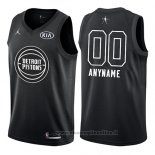 Maglia All Star 2018 Detroit Pistons Nike Personalizzate Nero