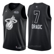 Maglia All Star 2018 Miami Heat Goran Dragic NO 7 Nero