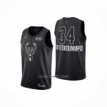 Maglia All Star 2018 Milwaukee Bucks Giannis Antetokounmpo No 34 Nero