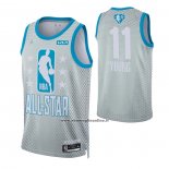 Maglia All Star 2022 Atlanta Hawks Trae Young #11 Grigio