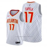 Maglia Atlanta Hawks Clint Capela NO 17 Association 2019-20 Bianco