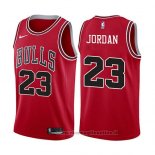 Maglia Bambino Chicago Bulls Michael Jordan NO 23 2017-18 Rosso