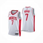 Maglia Bambino Houston Rockets Kevin Durant No 7 Association 2025-26 Bianco