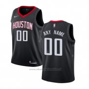 Maglia Bambino Houston Rockets Personalizzate 17-18 Nero