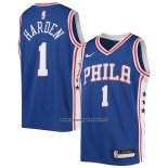 Maglia Bambino Philadelphia 76ers James Harden #1 Icon Blu