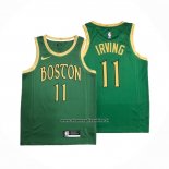Maglia Boston Celtics Kyrie Irving #11 Citta Verde