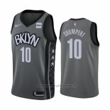 Maglia Brooklyn Nets Iman Shumpert NO 10 Statement Edition Grigio