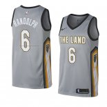 Maglia Cleveland Cavaliers Levi Randolph NO 6 Citta 2018 Grigio