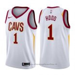 Maglia Cleveland Cavaliers Rodney Hood NO 1 Association 2017-18 Bianco