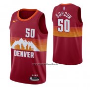 Maglia Denver Nuggets Aaron Gordon #50 Citta 2020-21 Rosso