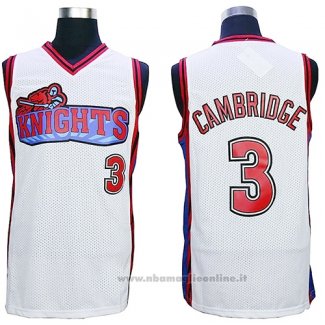 Maglia Film Knights Calvin Cambridge NO 3 Bianco