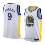 Maglia Golden State Warriors Andre Iguodala NO 9 Association 2018 Bianco