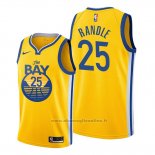 Maglia Golden State Warriors Chasson Randle NO 25 Statement 2020 Giallo