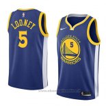 Maglia Golden State Warriors Kevon Looney NO 5 Icon 2018 Blu