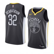 Maglia Golden State Warriors Marcus Derrickson NO 32 Statement 2018 Nero