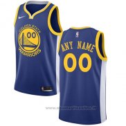 Maglia Golden State Warriors Personalizzate 17-18 Blu