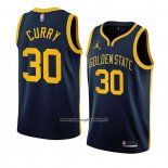 Maglia Golden State Warriors Stephen Curry #30 Statement 2022-23 Blu