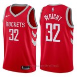 Maglia Houston Rockets Brandan Wright NO 32 Icon 2017-18 Rosso