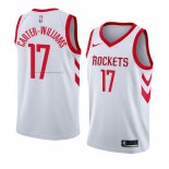 Maglia Houston Rockets Michael Carter Williams NO 1 Association 2018 Bianco