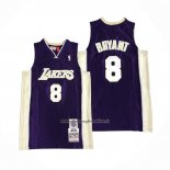 Maglia Los Angeles Lakers Kobe Bryant #8 Hardwood Classics Hall Of Fame 2020 Viola