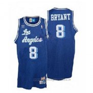 Maglia Los Angeles Lakers Kobe Bryant NO 8 Throwback Blu