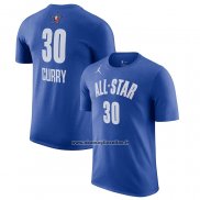 Maglia Manica Corta All Star 2023 Stephen Curry Blu