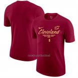 Maglia Manica Corta Cleveland Cavaliers Rosso1